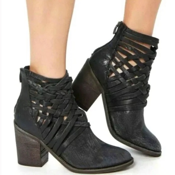 Free People Shoes - Free People Carrera Heel Boot Black